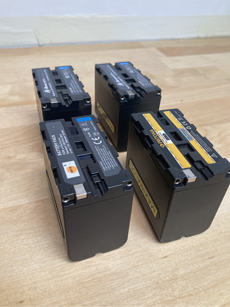 LOT DE 4 BATTERIE NP-F970 – Image 2